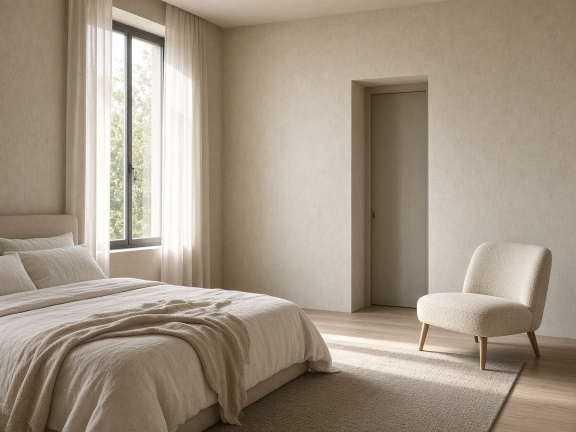 Oat Suite: pale oatmeal linen and morning light
